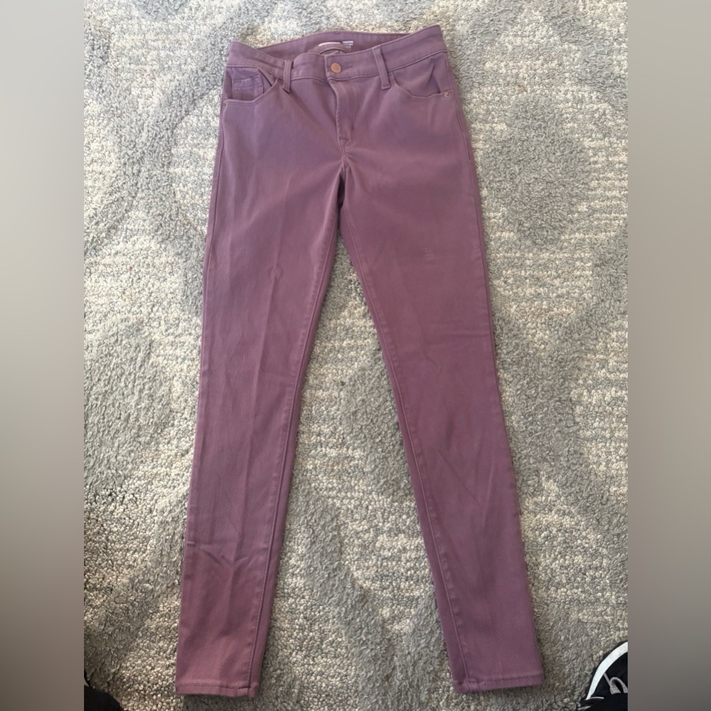Women’s Old Navy Mauve Rockstar Super Skinny Jeans size 24/7